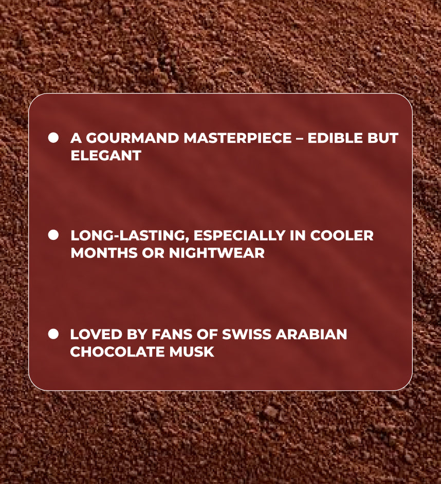 Chocolate Musk – Warm, Sweet & Sensual Perfume | Alize Perfumes