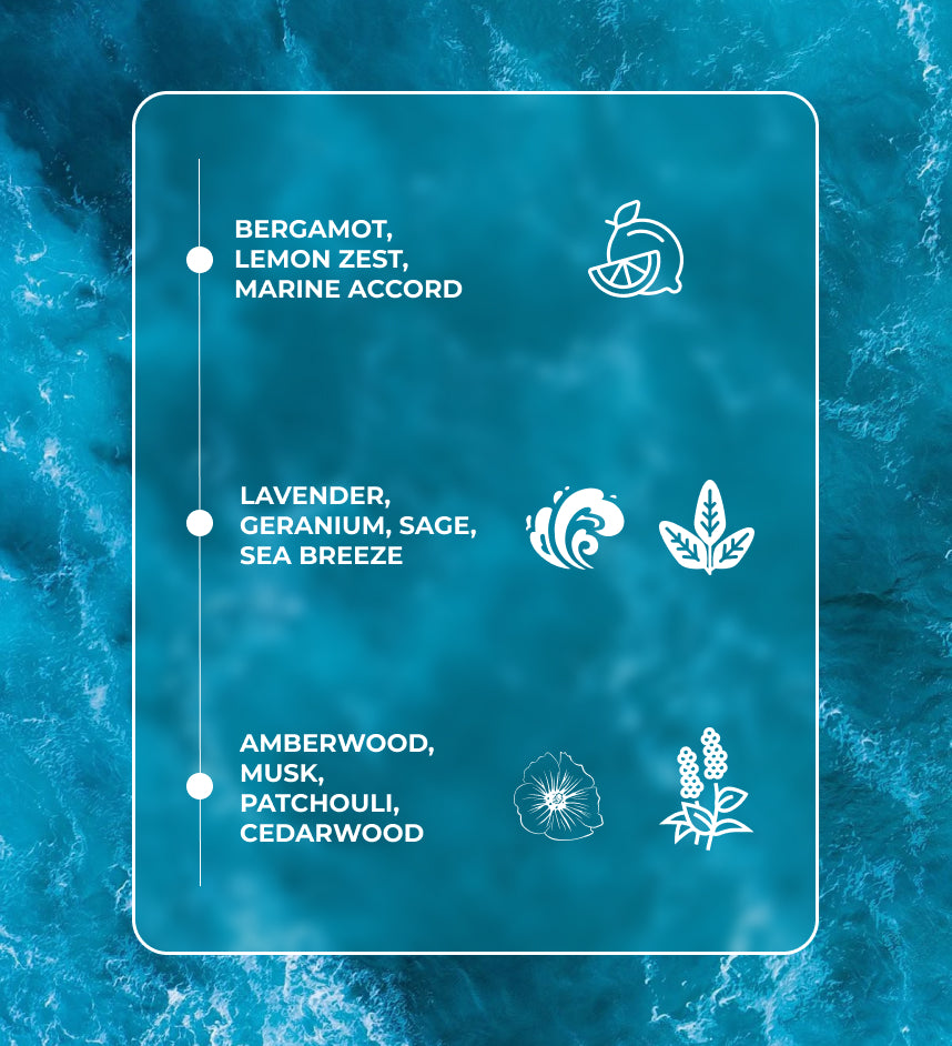 Alize Blue – Refreshing Marine Citrus Perfume