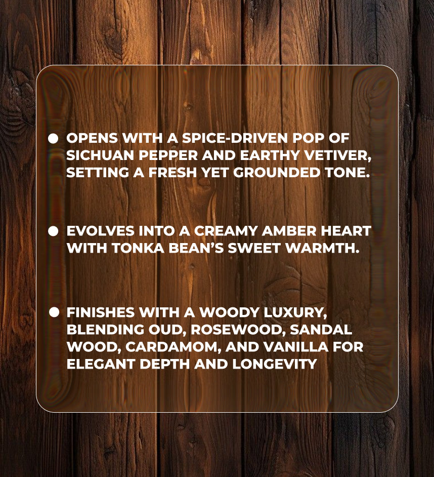 Oud Woody – Sophisticated & Spicy Perfume